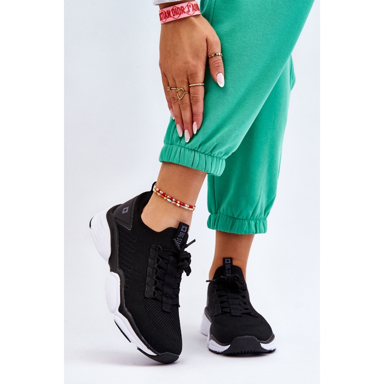 Ženska sportska obuća na navlačenje Memory Foam System Big Star LL274A146 Crna 1