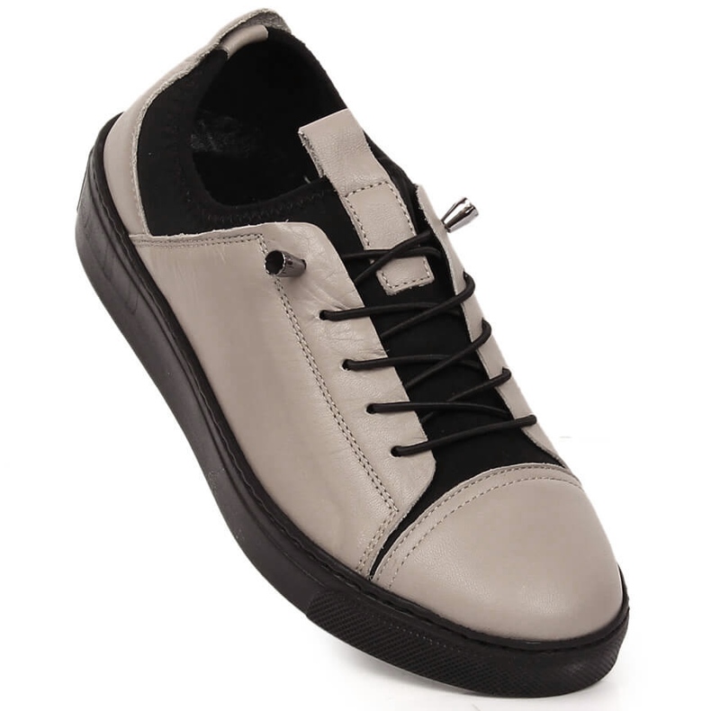 Svijetle kožne ženske natikače bež T.Sokolski W22-351 1