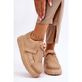 PG1 Ženske moderne sportske cipele Bež Genesis 1