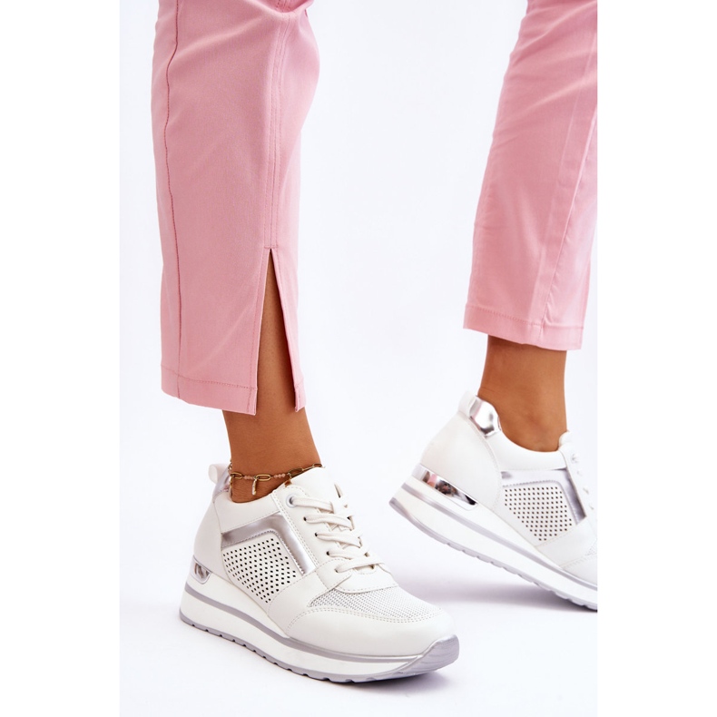 PG1 Bijele braylen kožne niske sportske cipele bijela 2