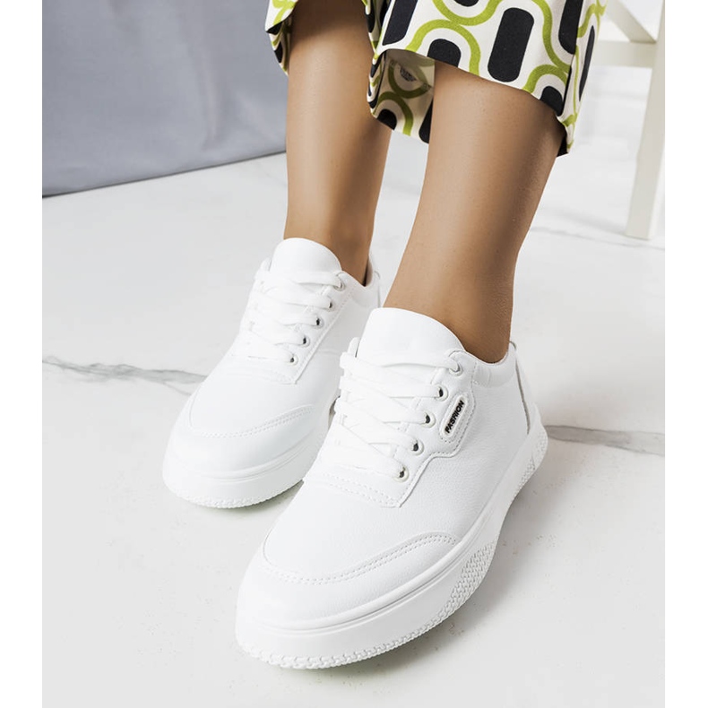 Leroux bijele sportske tenisice bijela 1