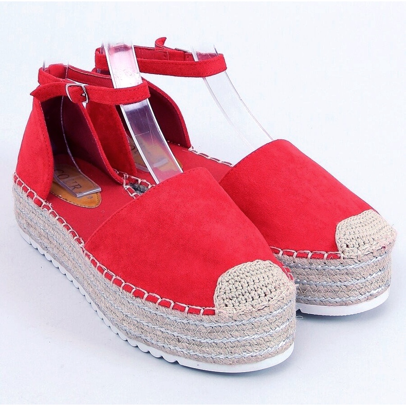 Espadrile, sandale crvene 2138 Crvene crvena 1