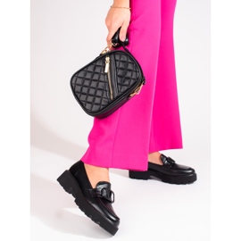 Ženske cipele Vinceza od crne eko kože crna 1