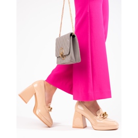 Vinceza Bež cipele s petom iz Vinceze 1