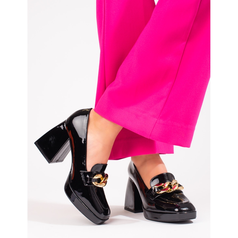 Cipele na postolju Vinceza crne crna 1