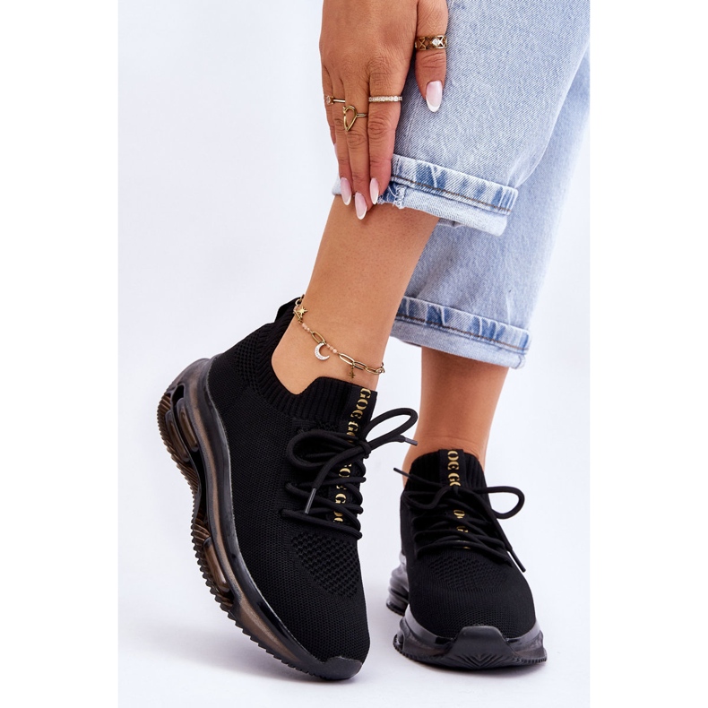 Ženske cipele s natikačama GOE JJ2N4080 crne crno 1