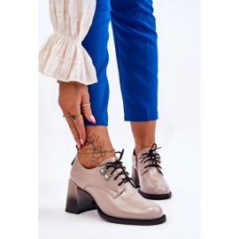 S.Barski Moderne svijetlo bež visoke pete Darren 1