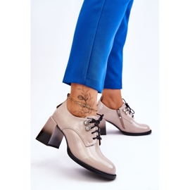 S.Barski Moderne svijetlo bež visoke pete Darren 2