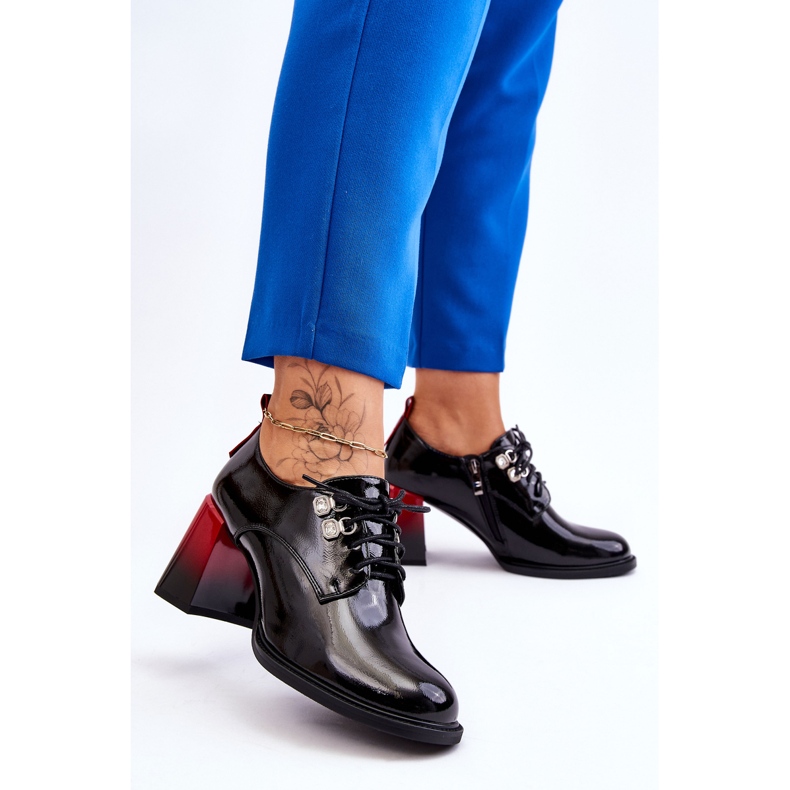 S.Barski Moderne crne visoke pete Darren crna 2