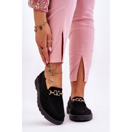 Ženske natikače s ukrasima crne Alena crno 1