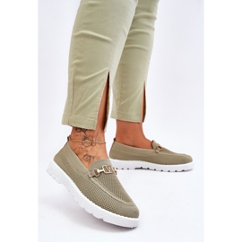 Ženske natikače s ukrasom Green Alena zelena 2