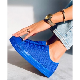 Sears Blue jednobojne tenisice plava 2