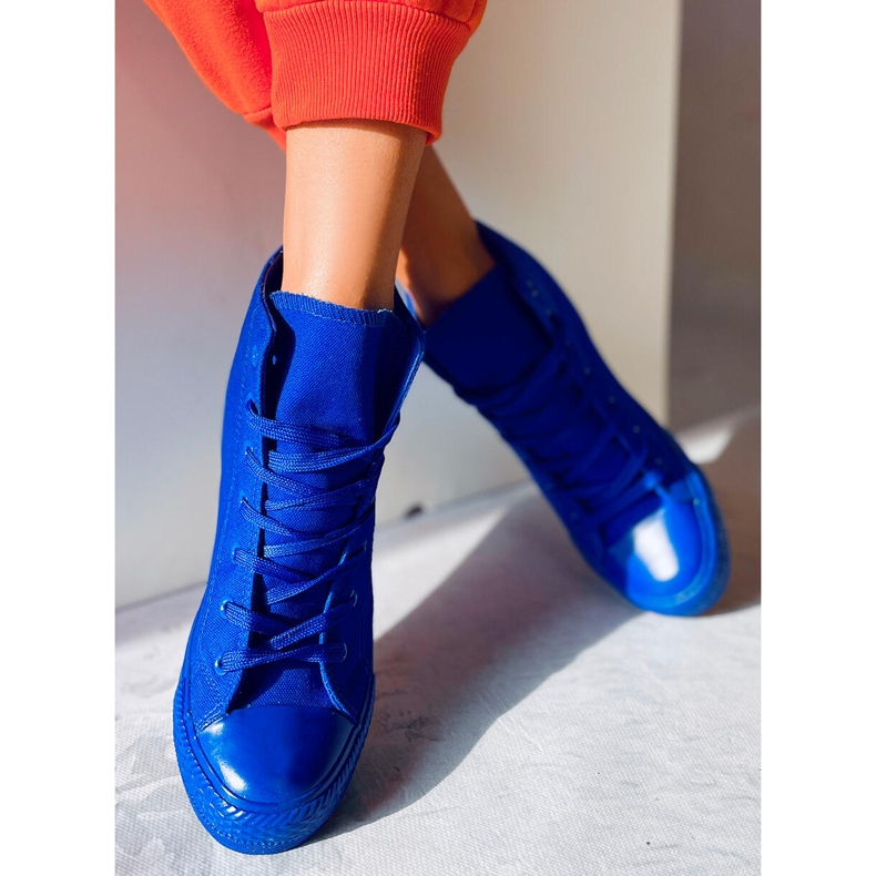 BM Parks plave tenisice na gležnjeve tamnoplava plava 1