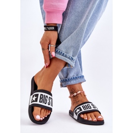 Ženske klasične papuče Big Star LL274739 crne crna 2