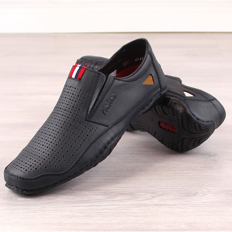 Rieker 06367 mornarsko plave mornarsko plave cipele plava 2