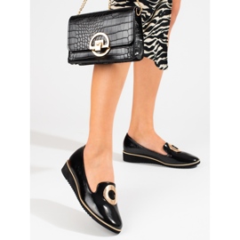 Lakirane crne natikače Shelovet crna 1