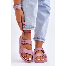 Ženske svijetle sandale Big Star LL274744 Ljubičasta 1