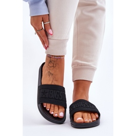 Modne ženske papuče Big Star LL274A158 crne crna 1