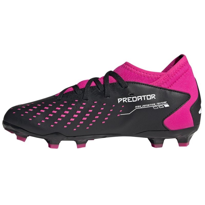 Adidas Predator Accuracy.3 Fg Jr GW4609 tenisice za nogomet crno crno 1
