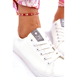 PJ1 Ženske klasične tenisice bijele Misima bijela 3