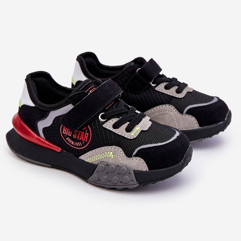 Dječje tenisice Memory Foam System Big Star LL374224 crne crna 1