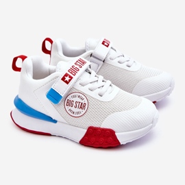 Niska dječja sportska obuća Memory Foam System Big Star LL374213 Bijela 1