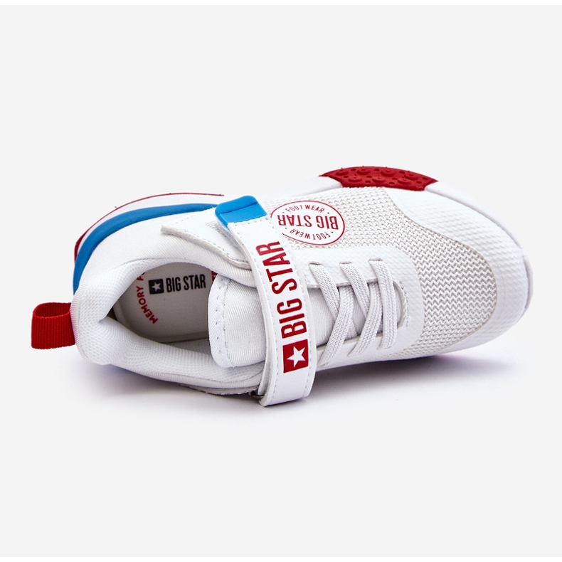 Niska dječja sportska obuća Memory Foam System Big Star LL374213 Bijela 2