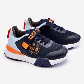 Niska dječja sportska obuća Memory Foam System Big Star LL374215 tamnoplava 1