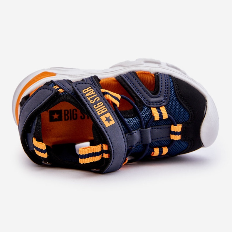 Dječje lagane sandale Big Star LL374212 tamnoplave plava 2