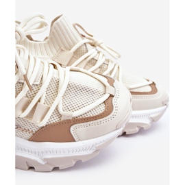 Ženske čarape tenisice Bež Keaton 1