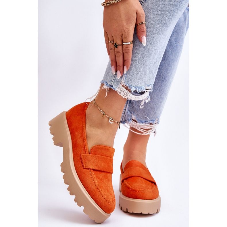 Vinceza Corrin Classic Mokasine od brušene kože Mokasine Narančaste narančasta 1