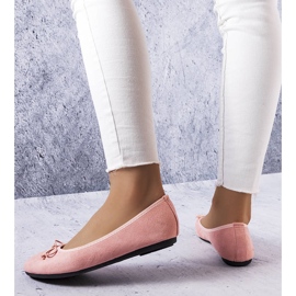 BM Ružičaste balerinke s Chandonnet mašnom ružičasta 1