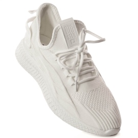 Bijele sportske cipele Big Star slip-on LL274712 bijela 1