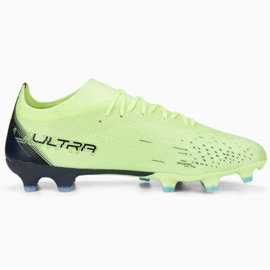 Puma Ultra Match FG/MG M 106900 01 tenisice za nogomet akvamarin zelena 1