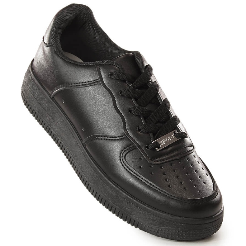 Crne ženske sportske cipele Potocki 16002 crno 1