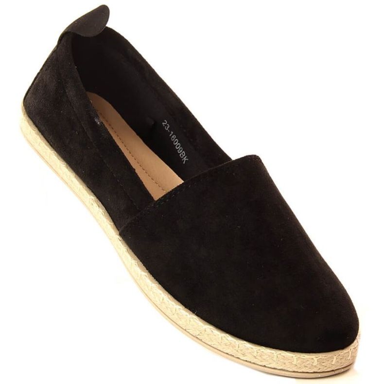 Slip-on espadrile Potocki W WOL141A crna 1