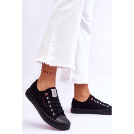 Klasične ženske tenisice Cross Jeans LL2R4051 crne crna 1