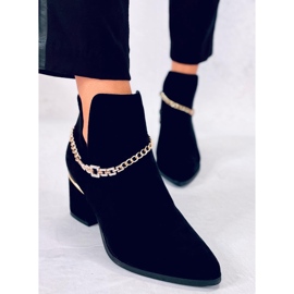 BM Virginia crne proljetne čizme na petu crna 2