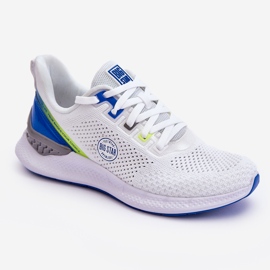 Muške udobne tenisice Memory Foam Big Star LL174102 Bijele bijela 1