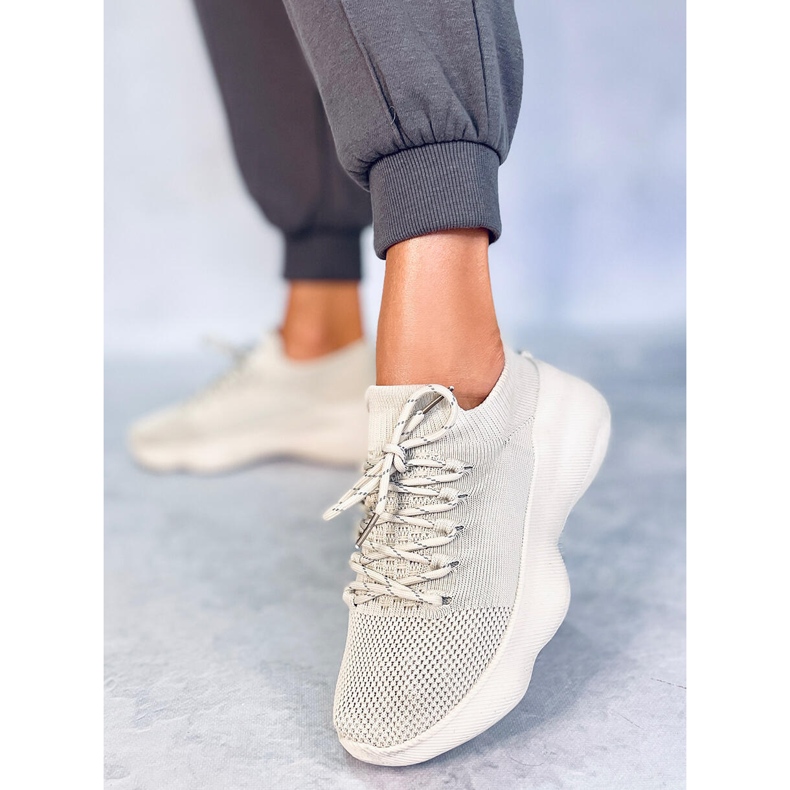 Callens Beige čarape tenisice bež 1