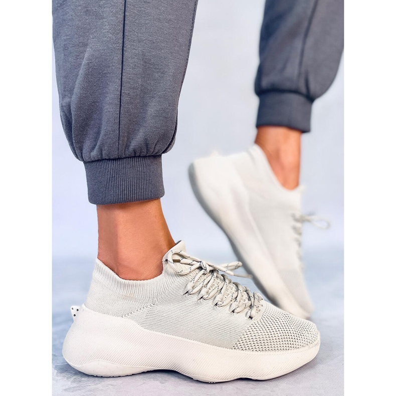 Callens Beige čarape tenisice bež 2