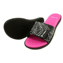 Rider 83331 AD447 papuče za bazen bijela crno ružičasta 4