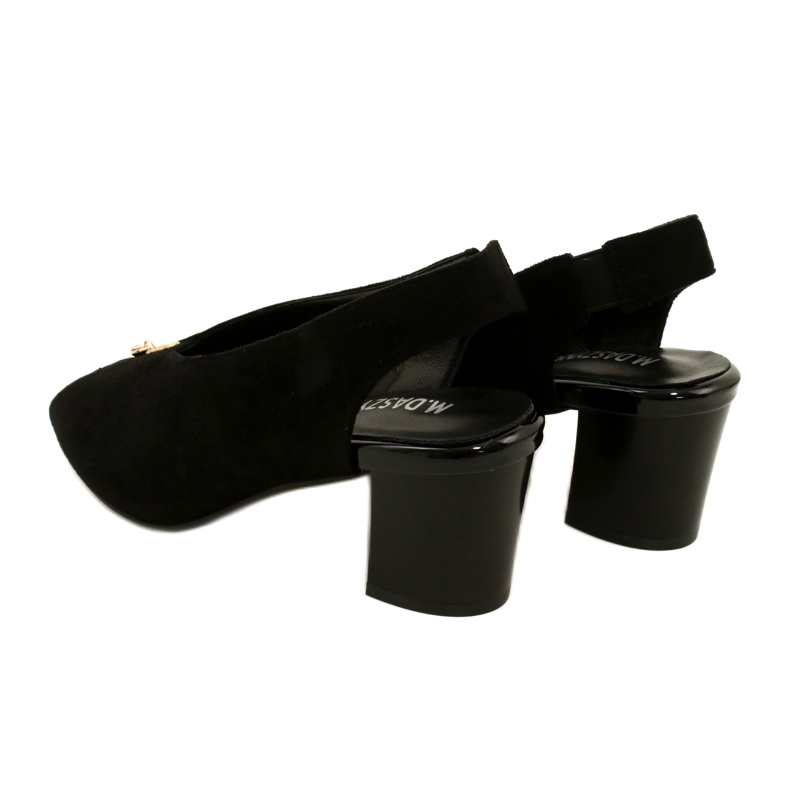 Ženske sandale na Daszyński Post SA169-6 crna 4