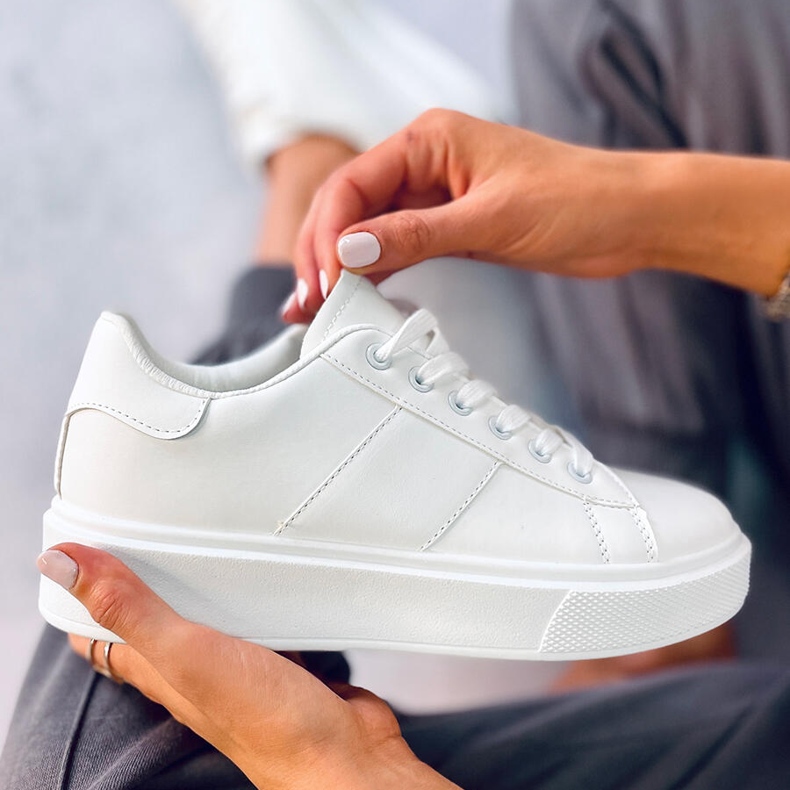 BM Feber Bijele ženske tenisice bijela 2