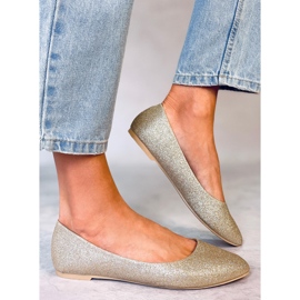 Seastar Chiesa zlatne svjetlucave balerinke zlatna 2