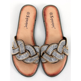 PA1 Magali crni klizači od cirkonija crna 1