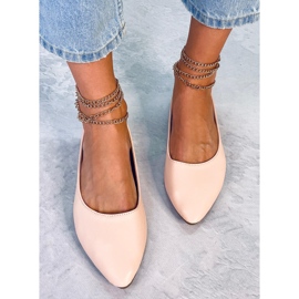 PA1 Junri Nude balerinke s lancem ružičasta 2