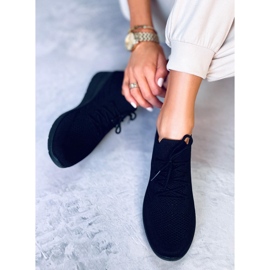 PA1 Paquet crne tenisice na wedge crna 1