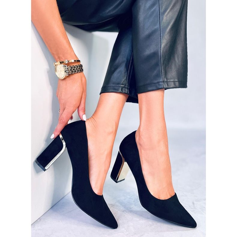 PA1 Cipele na bloku Lucrezia Black crna 1