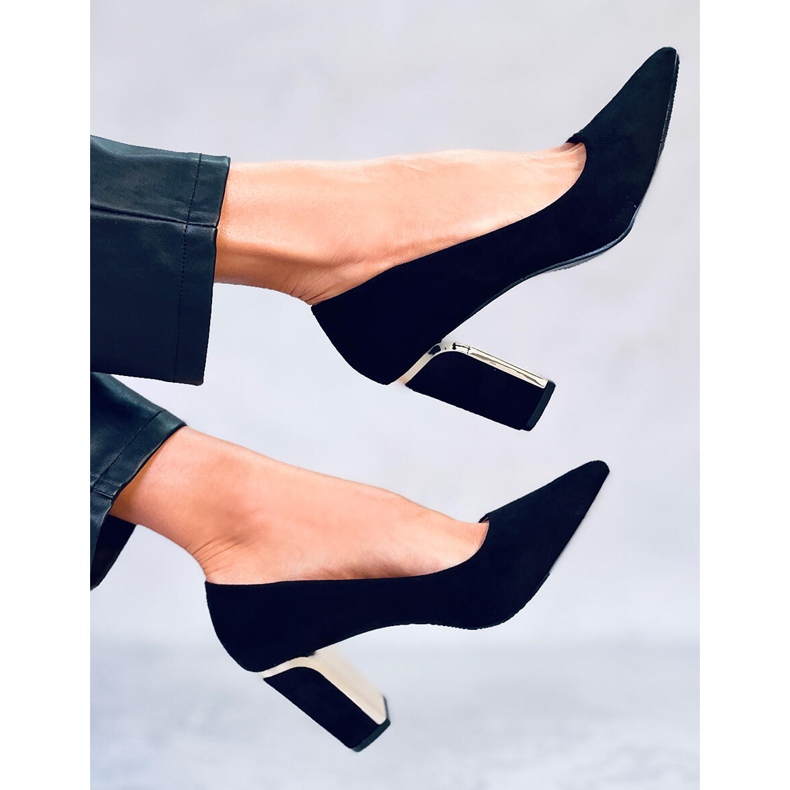 PA1 Cipele na bloku Lucrezia Black crno 2